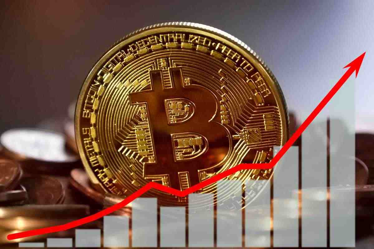 nuovo aumento per il bitcoin