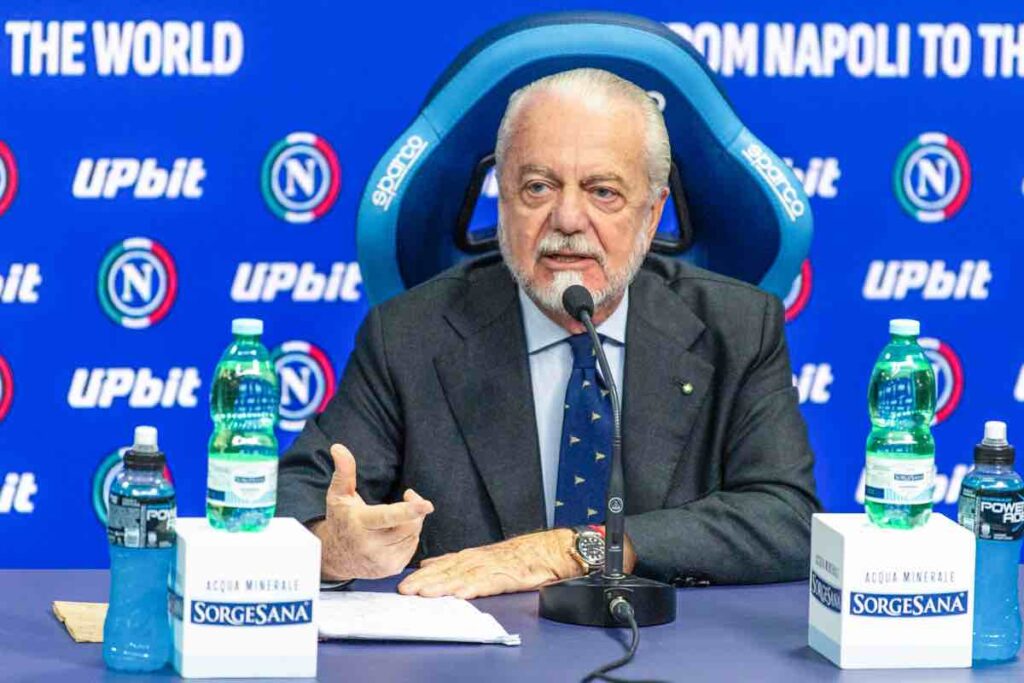 Aurelio De Laurentiis si vendica, la Juventus nel mirino