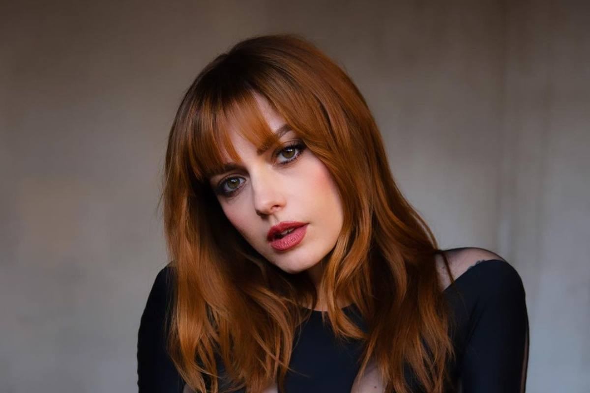 Annalisa Scarrone in primo piano