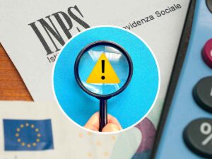 Inps con simbolo divieto