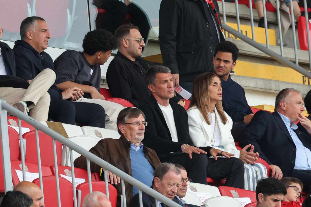 Maldini allo stadio