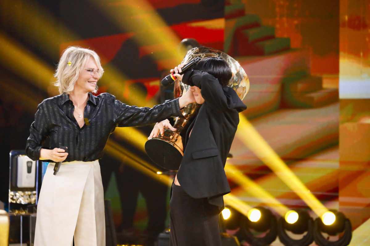 Maria De Filippi con Daniele