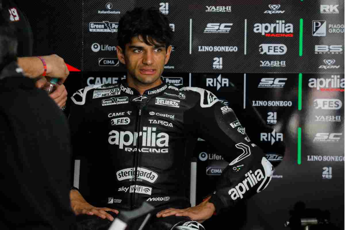 Jorge Martin nei box