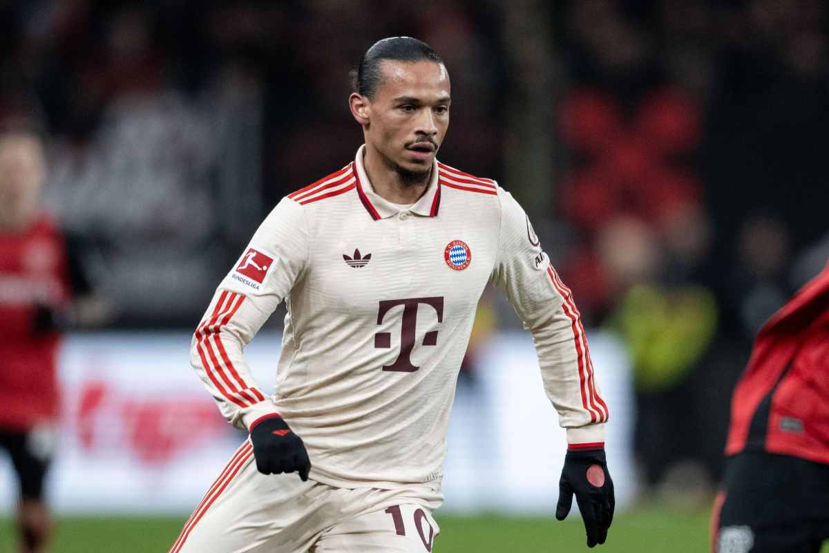 Leroy Sané in campo